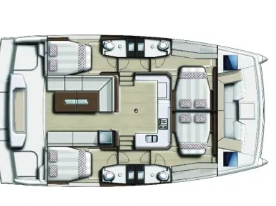 Hire Catamaran with or without skipper Bali Parham Town