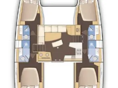 Hire Catamaran Lagoon with a boat licence