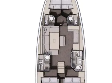 Sailboat hire in Cagliari - Dufour Dufour 470