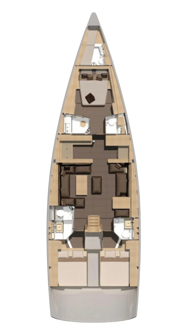 Hire Sailboat Dufour with a boat licence