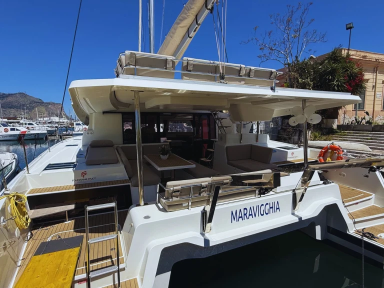 Fountaine Pajot Elba 45 charter bareboat or skippered in  Palermo