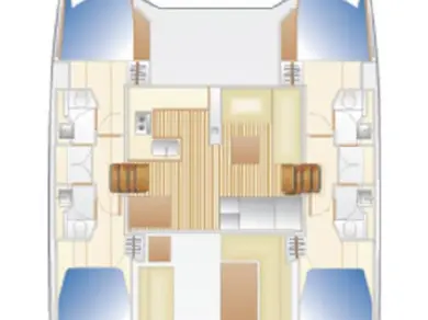 Hire Catamaran Nautitech with a boat licence