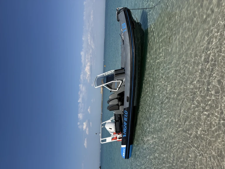 Highfield Patrol 660 charter bareboat or skippered in  La Forêt-Fouesnant