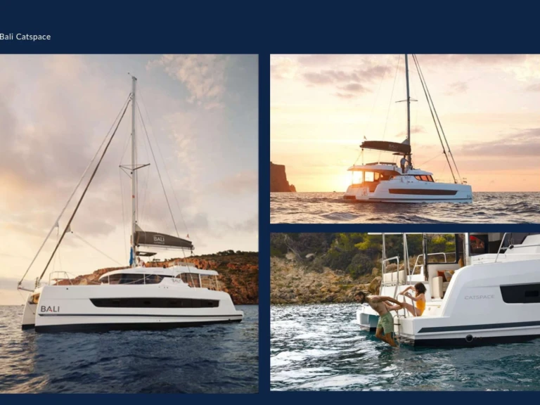 Hire Catamaran Bali with a boat licence