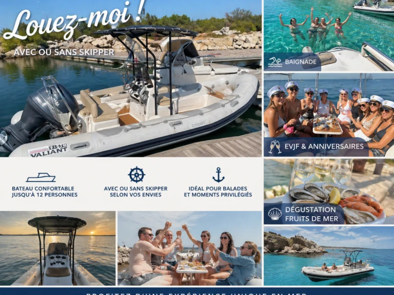 Charter a Valiant DR 570 in Carnon-Plage on Samboat