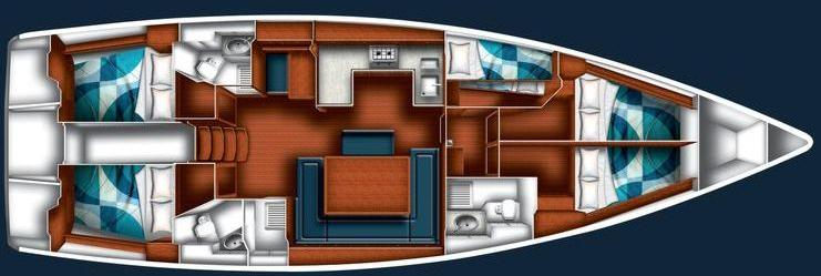 Hire Sailboat Bavaria with a boat licence