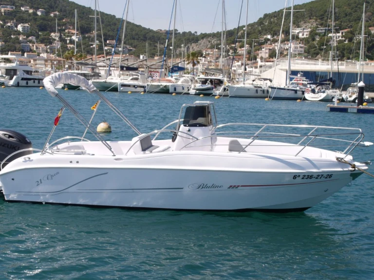 Hire a Bluline Bluline 21 Ft Open Port de Estartit