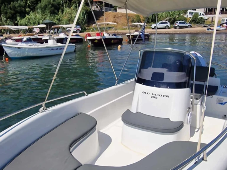 Yacht hire Laganas cheap BLU WATER 185