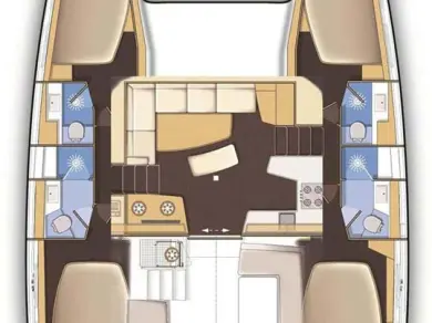 Yacht charter Šibenik - Lagoon Lagoon 42 on SamBoat