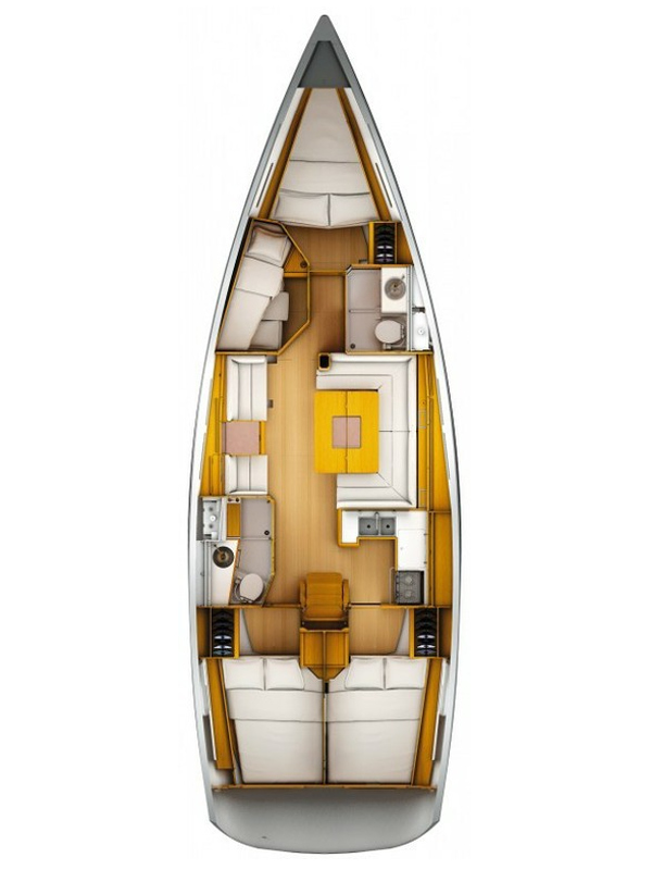 Jeanneau Sun Odyssey 439 charter bareboat or skippered in  San Miguel De Abona