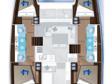 Yacht charter Road Town - Lagoon Lagoon 40 on SamBoat