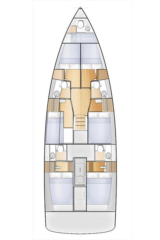 Charter a Jeanneau Sun Loft 47 in Seget Donji on Samboat