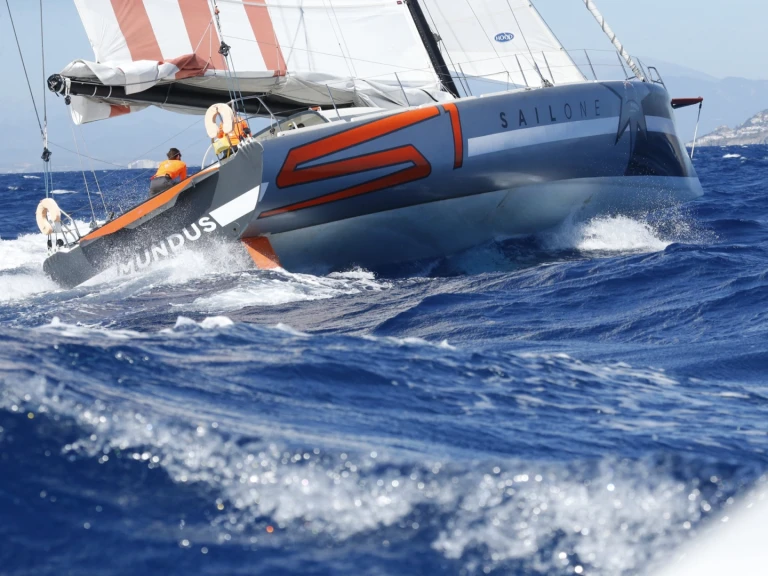 Yacht hire Barcelona cheap IMOCA 60