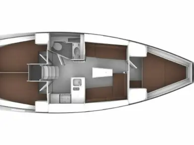 Bavaria Cruiser 37 charter bareboat or skippered in  Sukošan