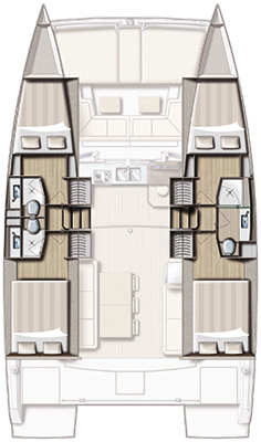 Bali Bali 4.0 charter bareboat or skippered in  Zadar