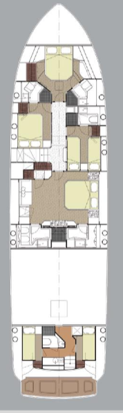 Hire Luxury Yacht Dominator-Shipyard with a boat licence