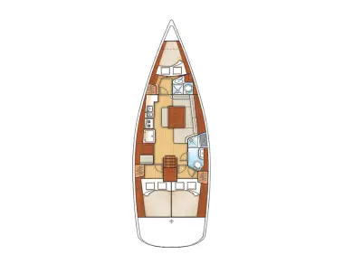 Hire Sailboat Bénéteau with a boat licence