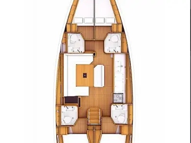 Hire Sailboat Jeanneau with a boat licence