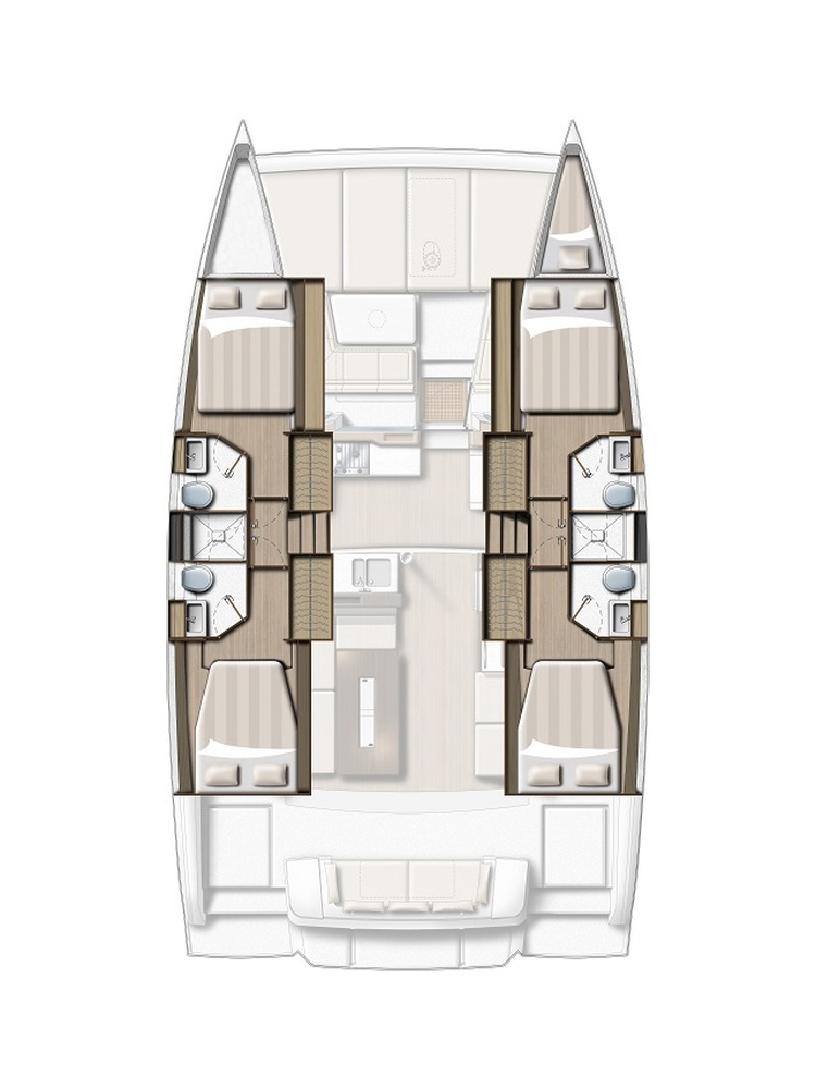 Bali Bali 4.2 charter bareboat or skippered in  Biograd na Moru