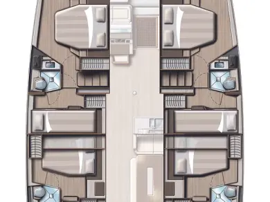 Catamaran hire in Biograd na Moru - Bali Bali 4.8