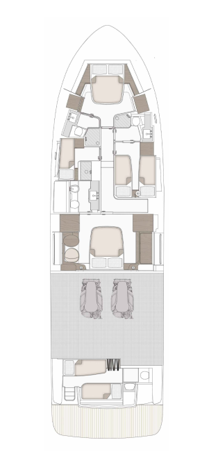 Charter a Azimut Azimut Magellano 66 in Sukošan on Samboat