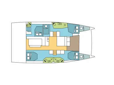 Yacht hire Šibenik cheap Bali 4.6