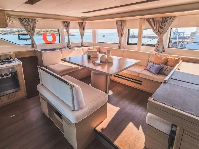 Lagoon Lagoon 51 charter bareboat or skippered in  Tourlos