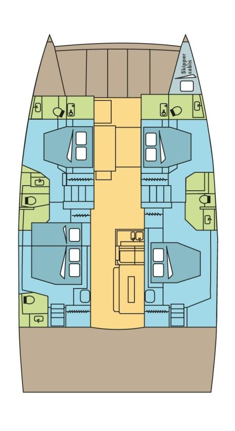 Catamaran to hire Saint George's at the best price