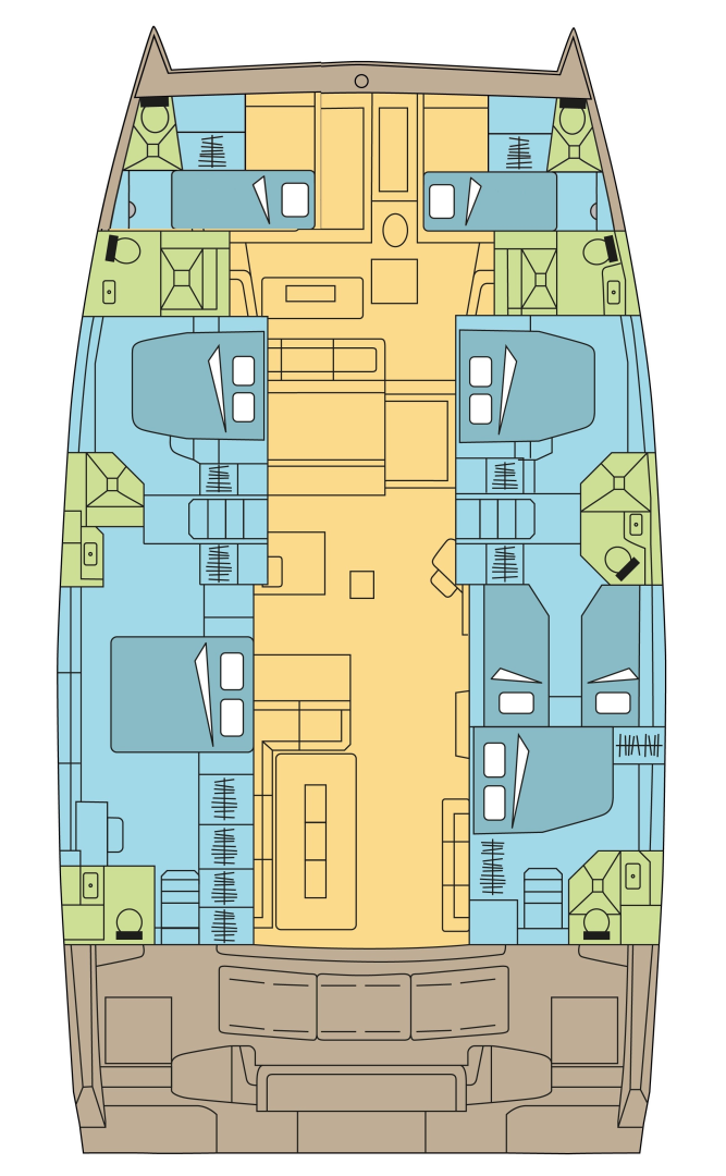 Catamaran hire in Parham Town - Bali Bali 5.4