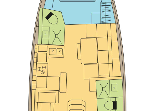 Sailboat to hire Parham Town at the best price