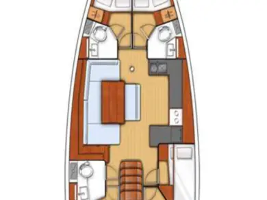 Hire Sailboat Bénéteau with a boat licence
