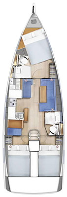 Hire a Jeanneau Sun Odyssey 410 Bormes-les-Mimosas