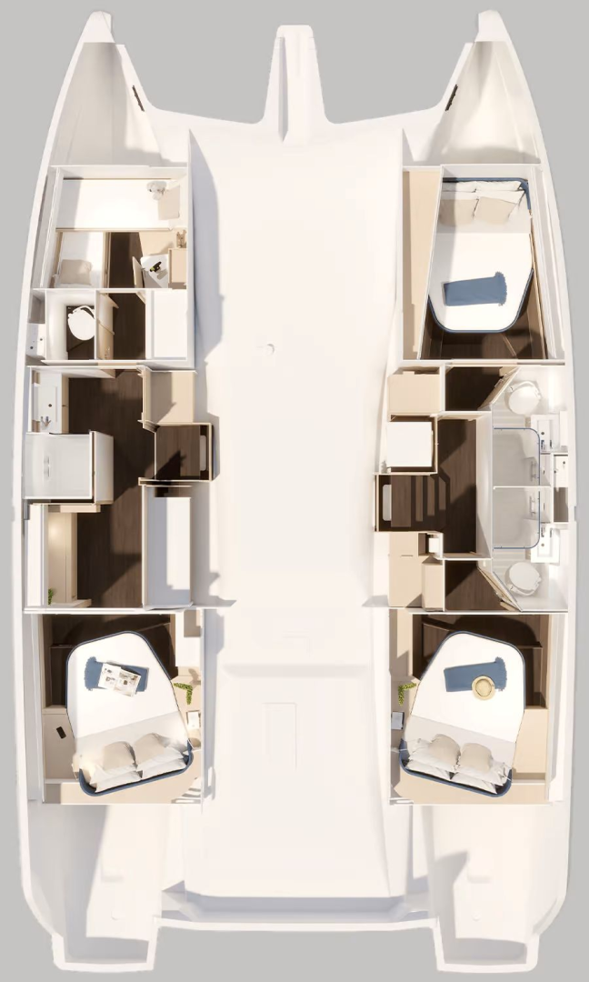 Charter a Fountaine Pajot Fountaine Pajot FP 44 Maestro - 3 cab. in Road Town on Samboat