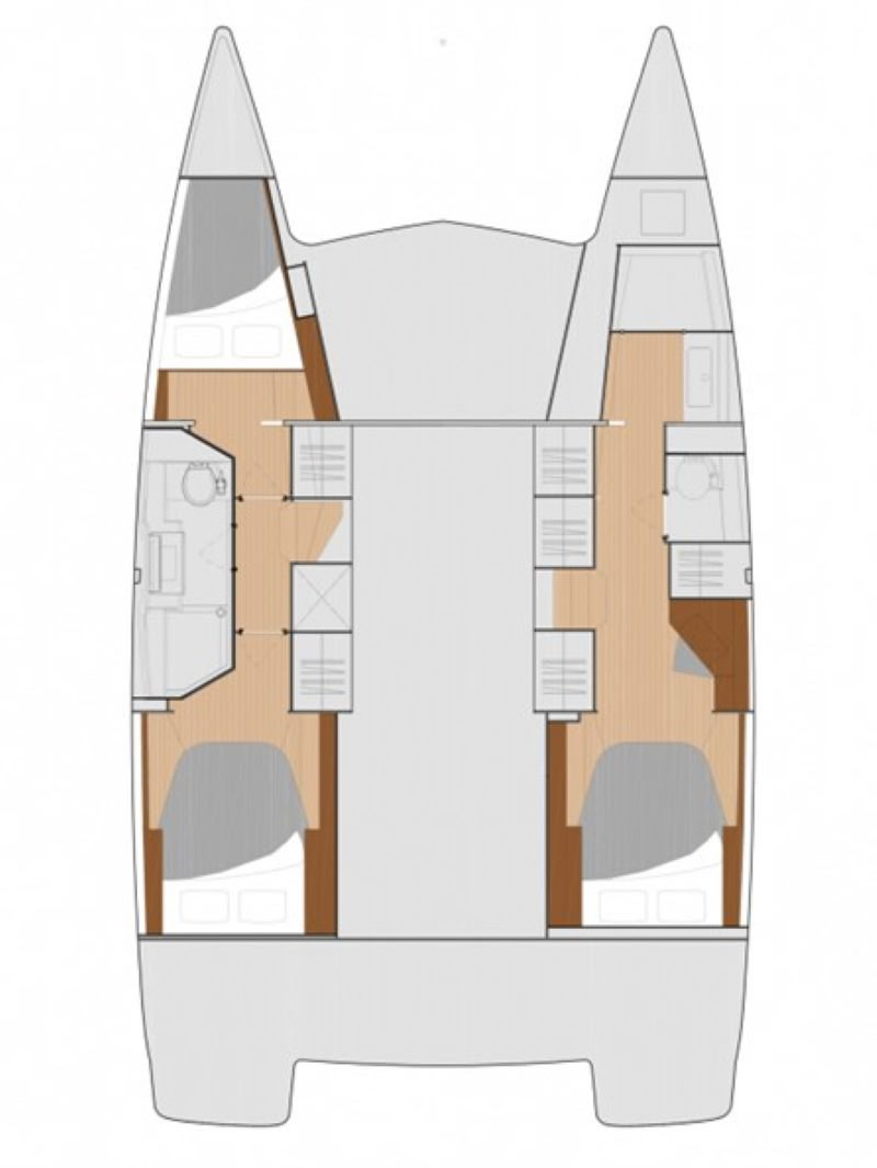 Yacht hire Frenchtown cheap Isla 40