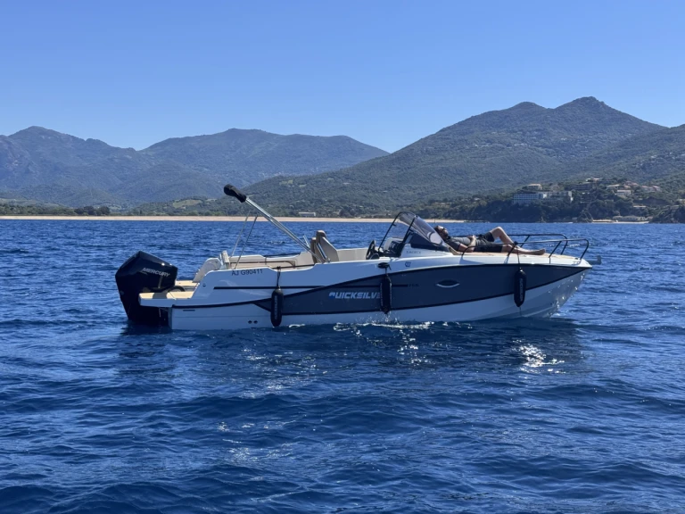 Hire Motorboat with or without skipper Quicksilver Propriano
