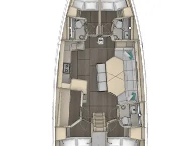 Yacht hire Préveza cheap Dufour 48