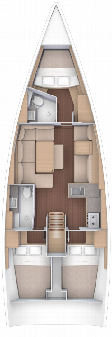 Dufour Dufour 412 Grand Large charter bareboat or skippered in  Toulon