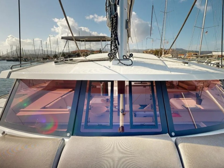 Fountaine Pajot Isla 40 charter bareboat or skippered in  Paros (Island)