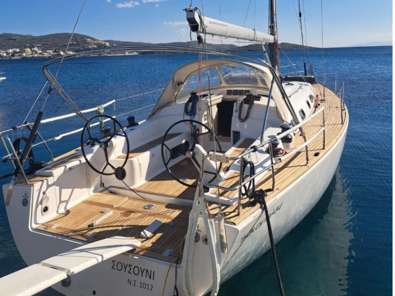 Hire Sailboat with or without skipper Salona Syros Port