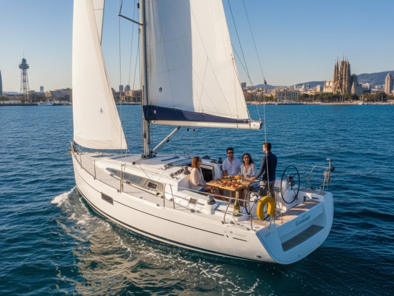 Hire Sailboat Bénéteau with a boat licence