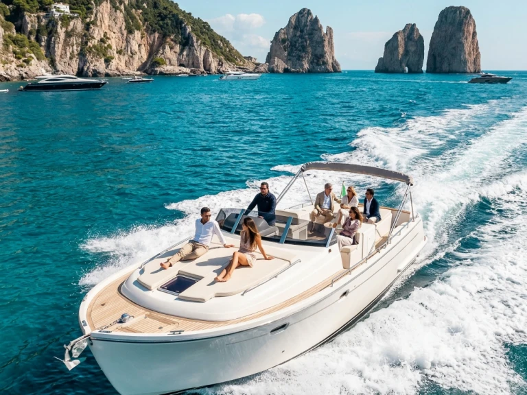 Motorboat hire in Positano - Allure 38