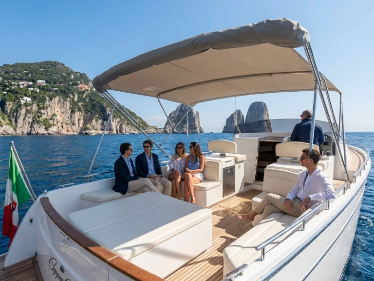 Allure 38 charter bareboat or skippered in  Positano