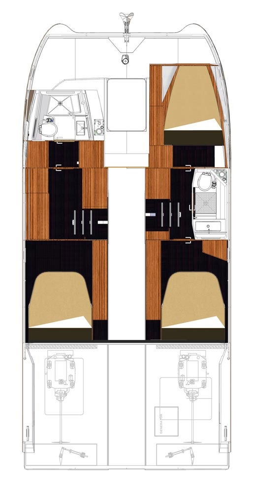 Hire Motorboat with or without skipper Fountaine Pajot Šibenik