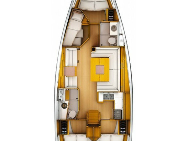 Hire Sailboat Jeanneau with a boat licence