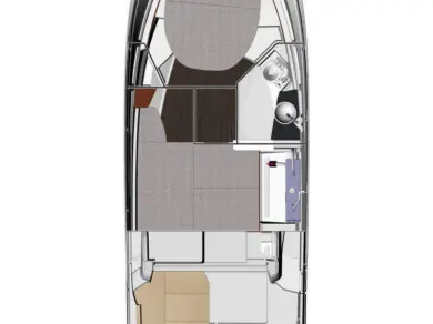 Hire Motorboat Jeanneau with a boat licence