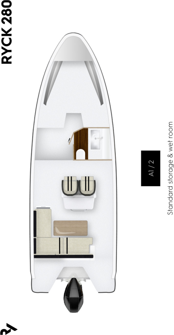 Motorboat hire in Trogir - Ryck Yachts RYCK 280