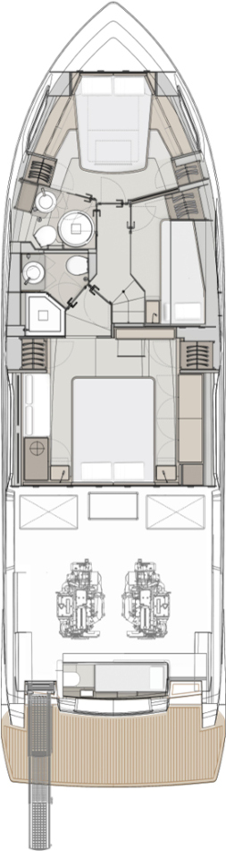 Hire a Ferretti Ferretti Yachts 500 Podstrana