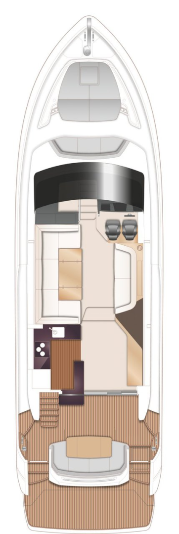 Yacht hire Podstrana cheap Princess 55 F