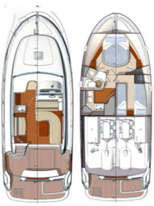 Hire Luxury Yacht Jeanneau with a boat licence