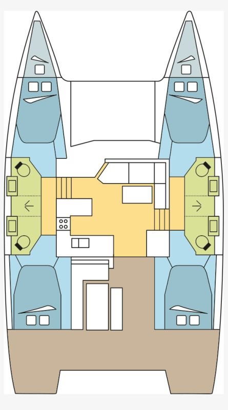Yacht hire Saint George's cheap Astrea 42